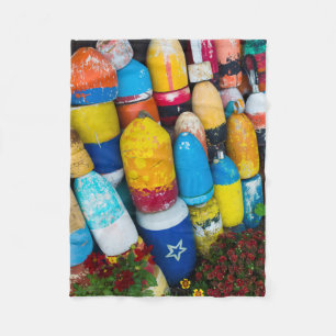 Massachusetts, Cape Ann, Rockport, Rockport Fleece Blanket