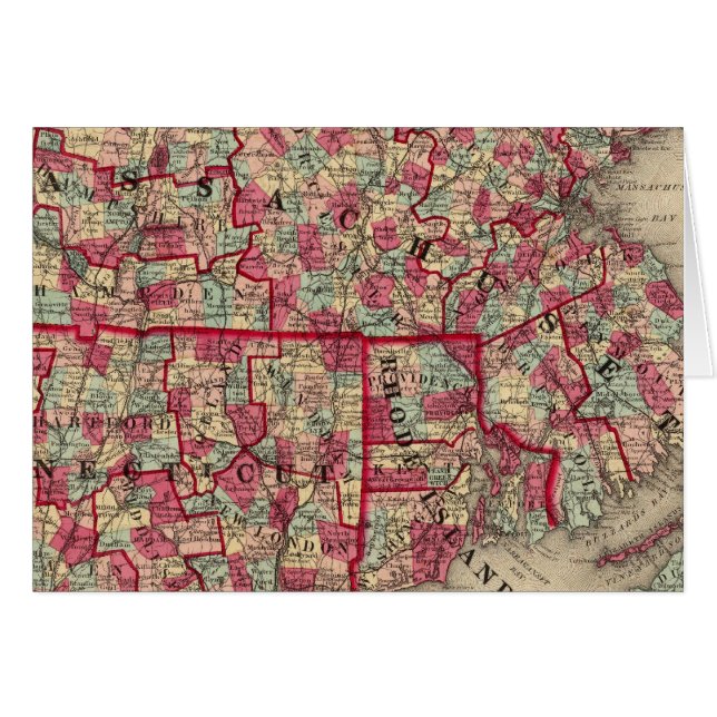 Massachusetts, Connecticut, and Rhode Island (Front Horizontal)