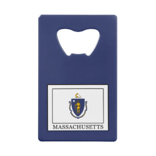 Massachusetts Credit Card Bottle Opener