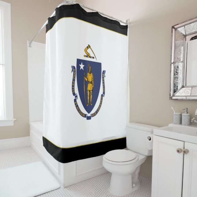 Massachusetts flag (In Situ)