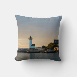 Massachusetts, Gloucester, Annisquam, Annisquam Throw Pillow
