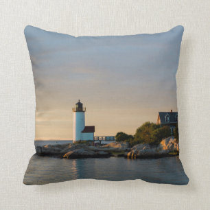 Massachusetts, Gloucester, Annisquam, Annisquam Throw Pillow