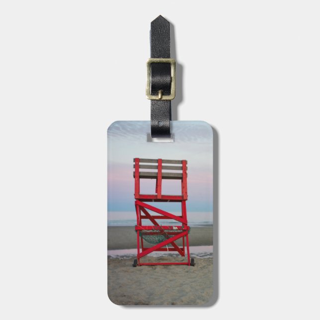 Massachusetts, Gloucester, Good Harbour Beach Luggage Tag (Front Vertical)