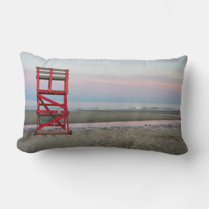 Massachusetts, Gloucester, Good Harbour Beach Lumbar Pillow