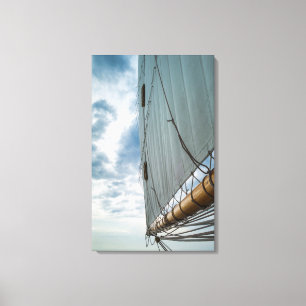 Massachusetts, Gloucester, Schooner Festival 4 Canvas Print