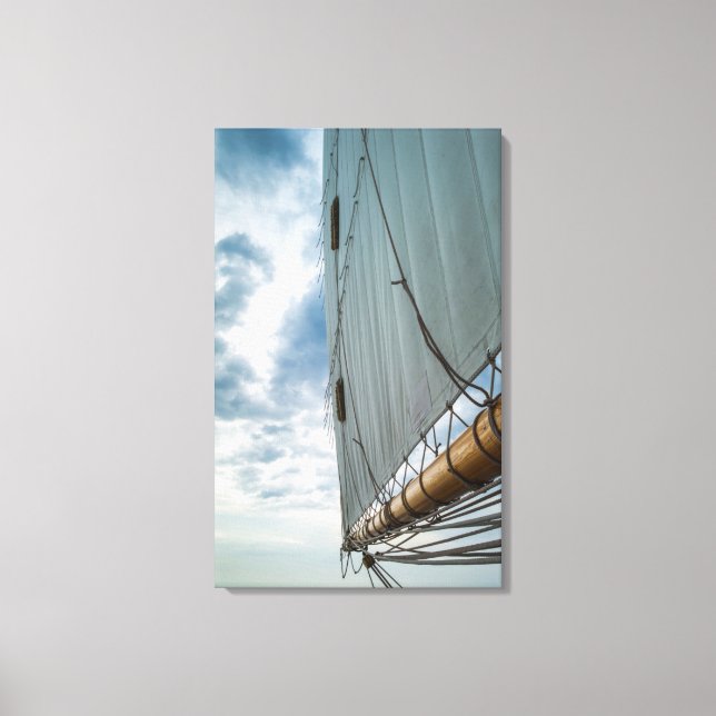 Massachusetts, Gloucester, Schooner Festival 4 Canvas Print (Front)