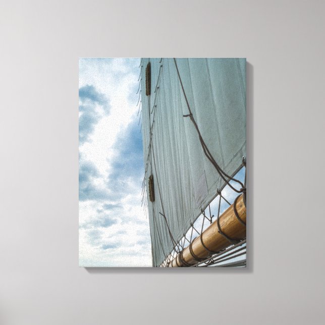 Massachusetts, Gloucester, Schooner Festival 4 Canvas Print (Front)