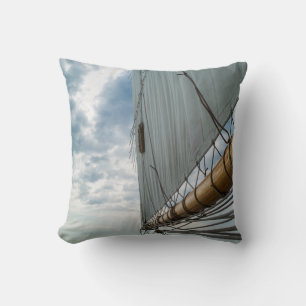 Massachusetts, Gloucester, Schooner Festival 4 Throw Pillow