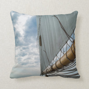 Massachusetts, Gloucester, Schooner Festival 4 Throw Pillow