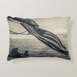 Massachusetts, Gloucester, Schooner Festival 5 Decorative Pillow