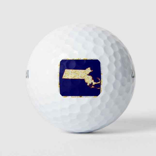 MASSACHUSETTS GOLF BALLS (Front)