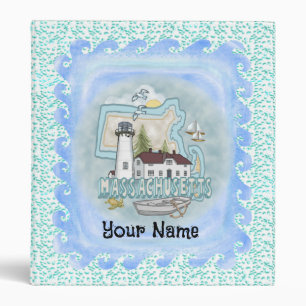 Massachusetts Lighthouse binder
