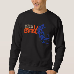 Massachusetts Ma Us State Shape Motto Sweatshirt