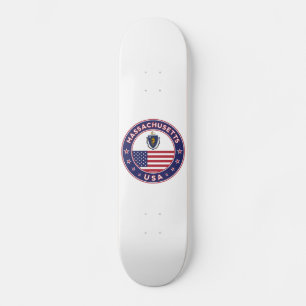 Massachusetts, Massachusetts sticker, phone case Skateboard