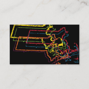 massachusetts pride blur business card