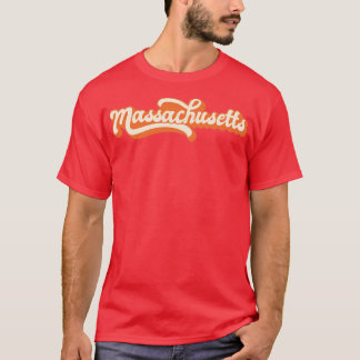 Massachusetts Retro1  T-Shirt