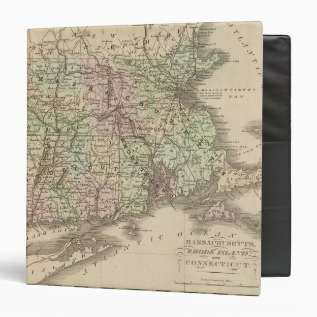 Massachusetts, Rhode Island, and Connecticut Binder (Front/Inside)