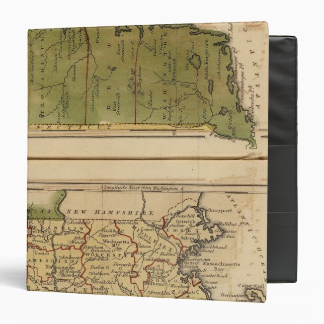 Massachusetts, Rhode Island Binder (Front/Inside)
