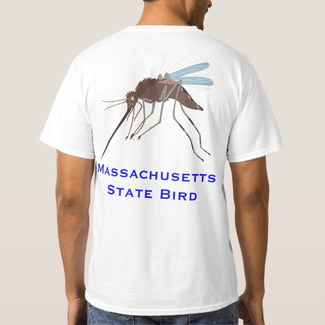 Massachusetts State Bird T-Shirt (Back)