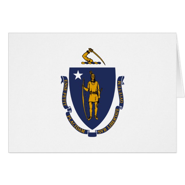 Massachusetts State Flag (Front Horizontal)
