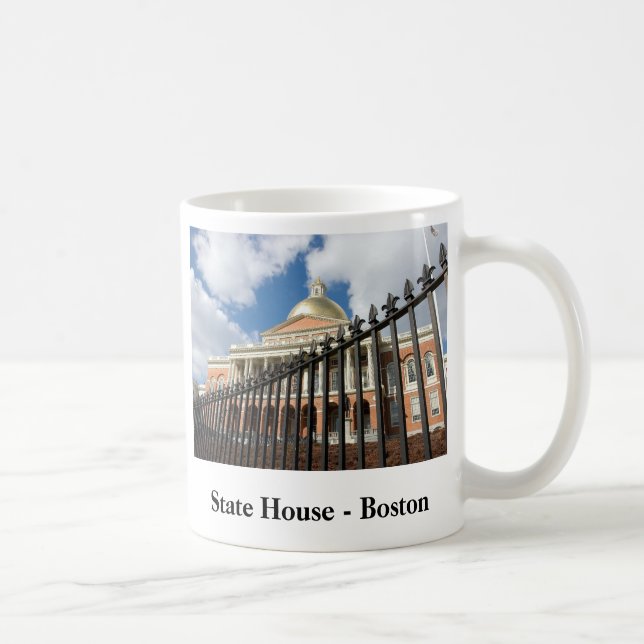 Massachusetts State House - Boston Coffee Mug (Right)