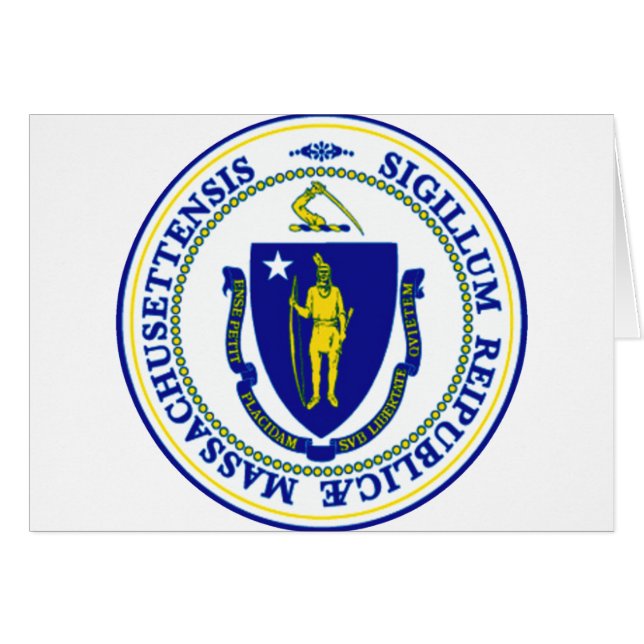 Massachusetts State Seal (Front Horizontal)