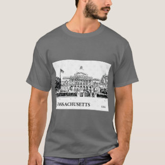 Massachusetts State USA T-Shirt