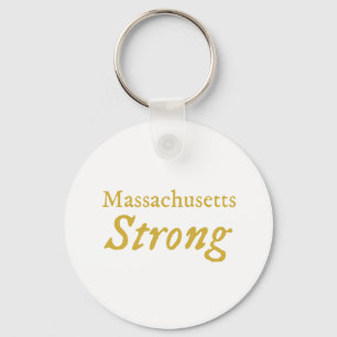 Massachusetts Strong Keychain