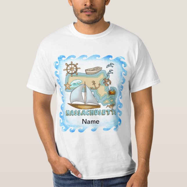 Massachusetts T-Shirt (Front)