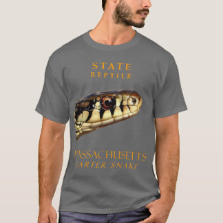 Massachusetts Territory Reptile The Garter Snake T-Shirt