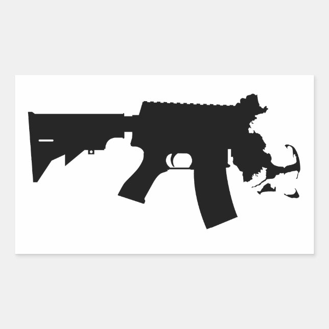 Massachusetts - The Spirit of America AR Variant Sticker (Front)