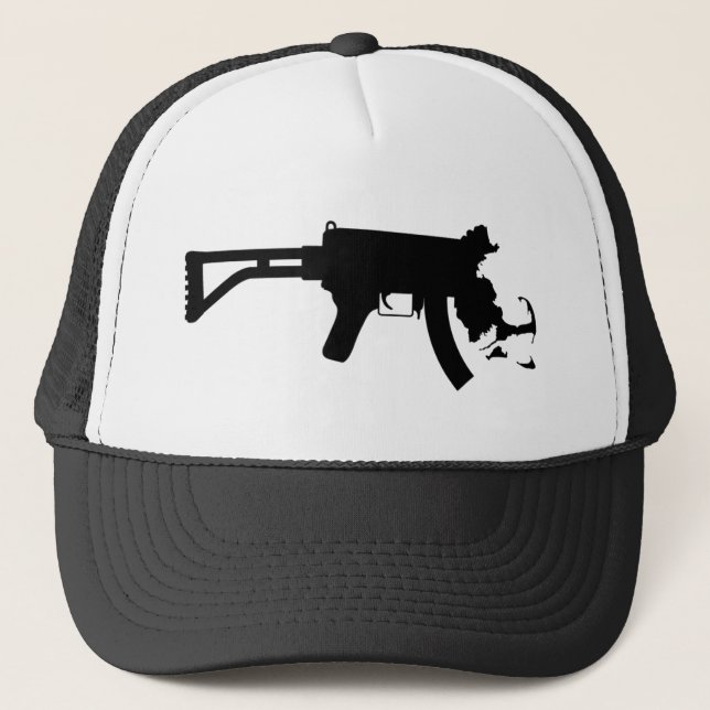Massachusetts: The Spirit of America Trucker Hat (Front)