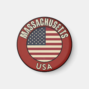 Massachusetts United States of America Magnet