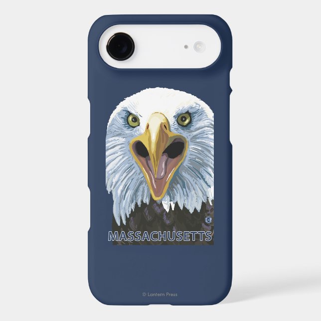 MassachusettsEagle Up Close Case-Mate iPhone Case (Back)