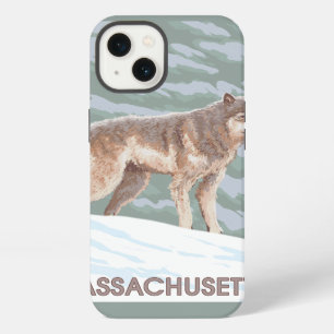 MassachusettsWolf Scene iPhone 13 Case