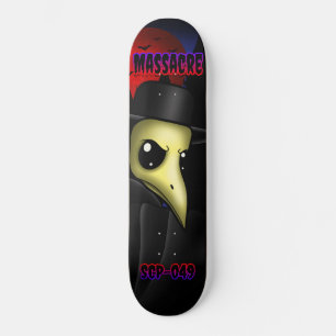 Massacre: Plague Doctor Skateboard Deck