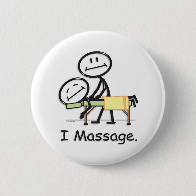 Massage 2 Inch Round Button (Front)