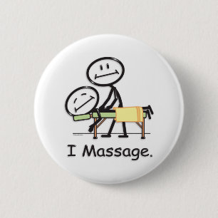 Massage 2 Inch Round Button
