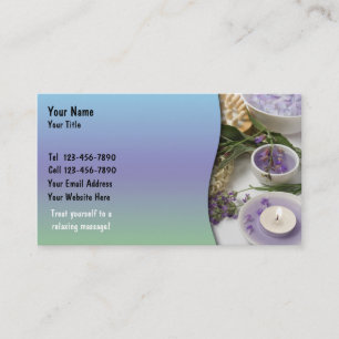 Massage Business Card