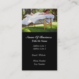 Massage Business Card
