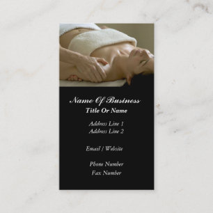 Massage Business Card