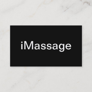 Massage Business Card