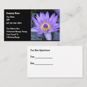 Massage Business Cards