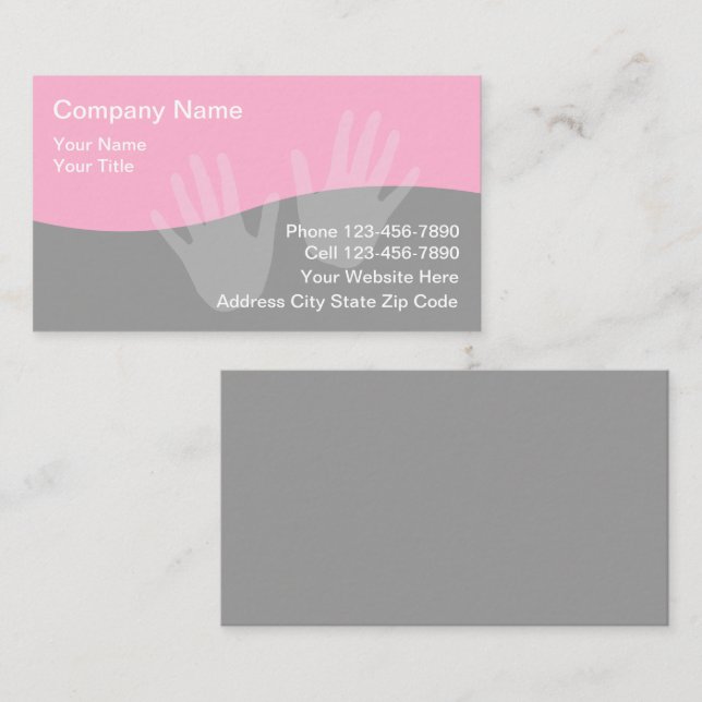 Massage Business Cards (Front/Back)