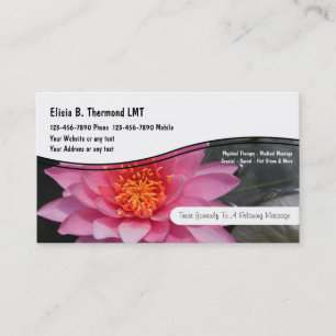 Massage Business Cards
