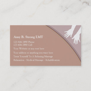 Massage Business Cards