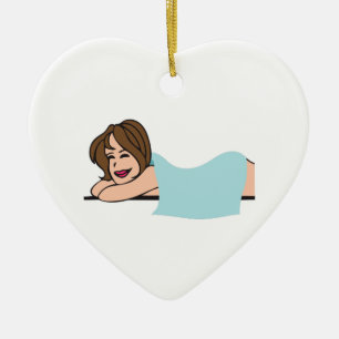 MASSAGE CERAMIC ORNAMENT
