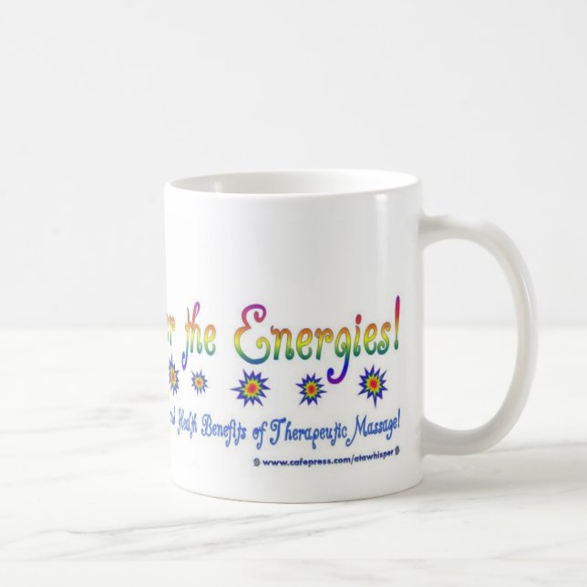 Massage Energies Coffee Mug (Right)