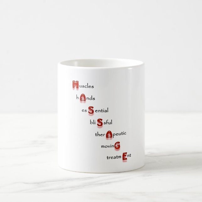 MASSAGE+gifts Coffee Mug (Center)