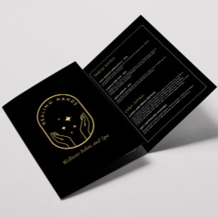 Massage mains de guérison moderne, Brochure bien-ê